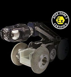 Camera nội soi đường ống phòng nổ Mini-Cam Proteus ATEX crawlers 